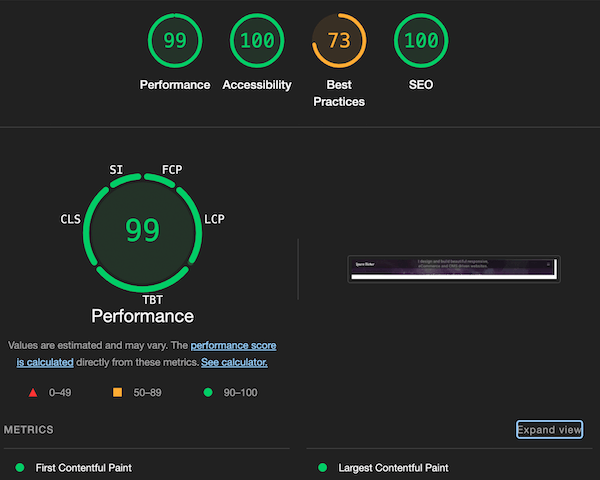 Optimizing Web Performance